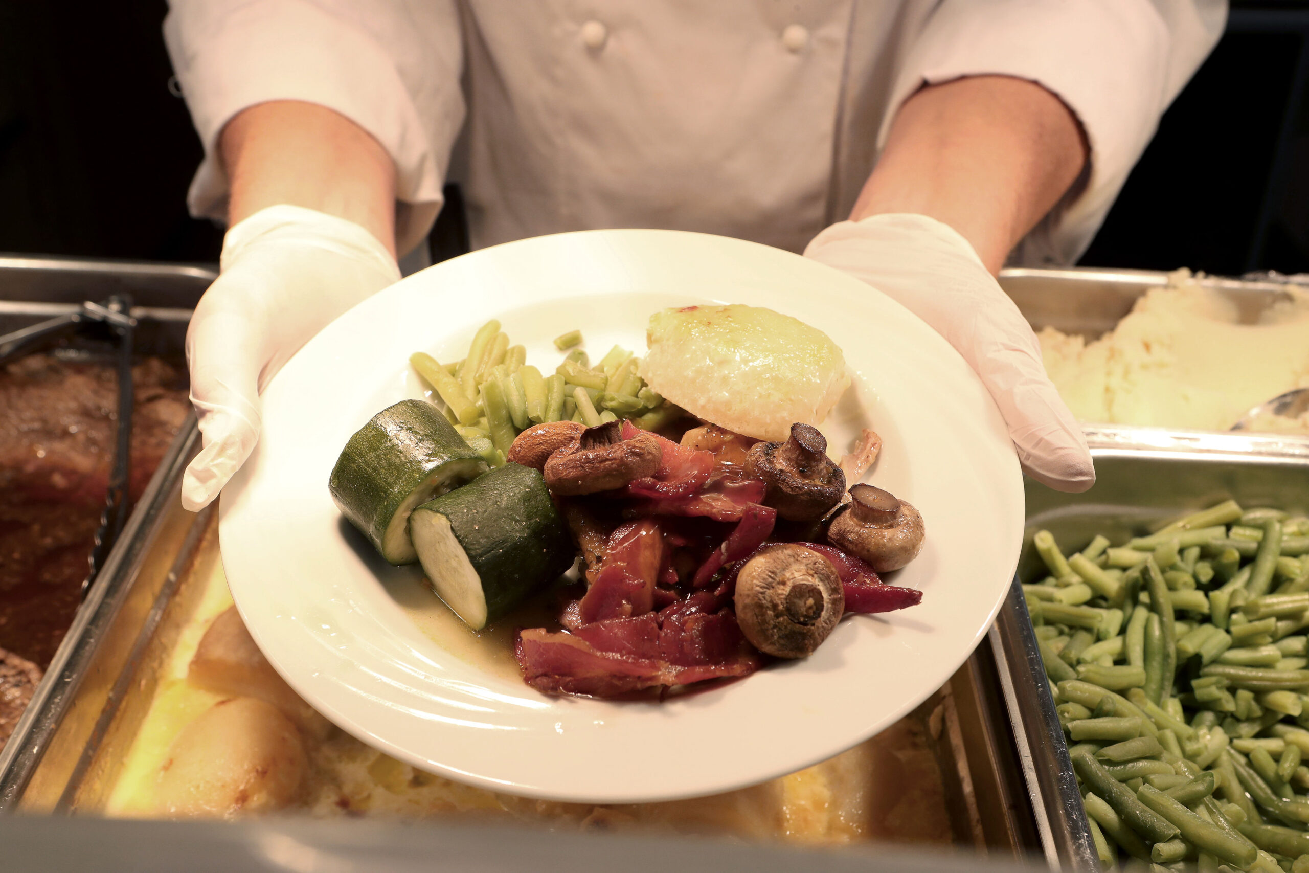 Delectable and nutritious food served at Warrigal Aged Care.