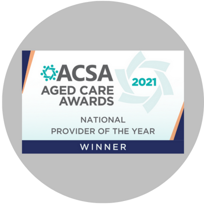 ACSA Award seal in grey circle
