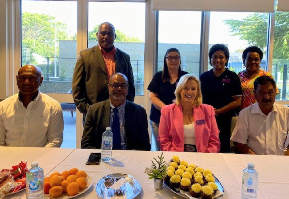 The Fijian delegation visit Warrigal Queanbeyan