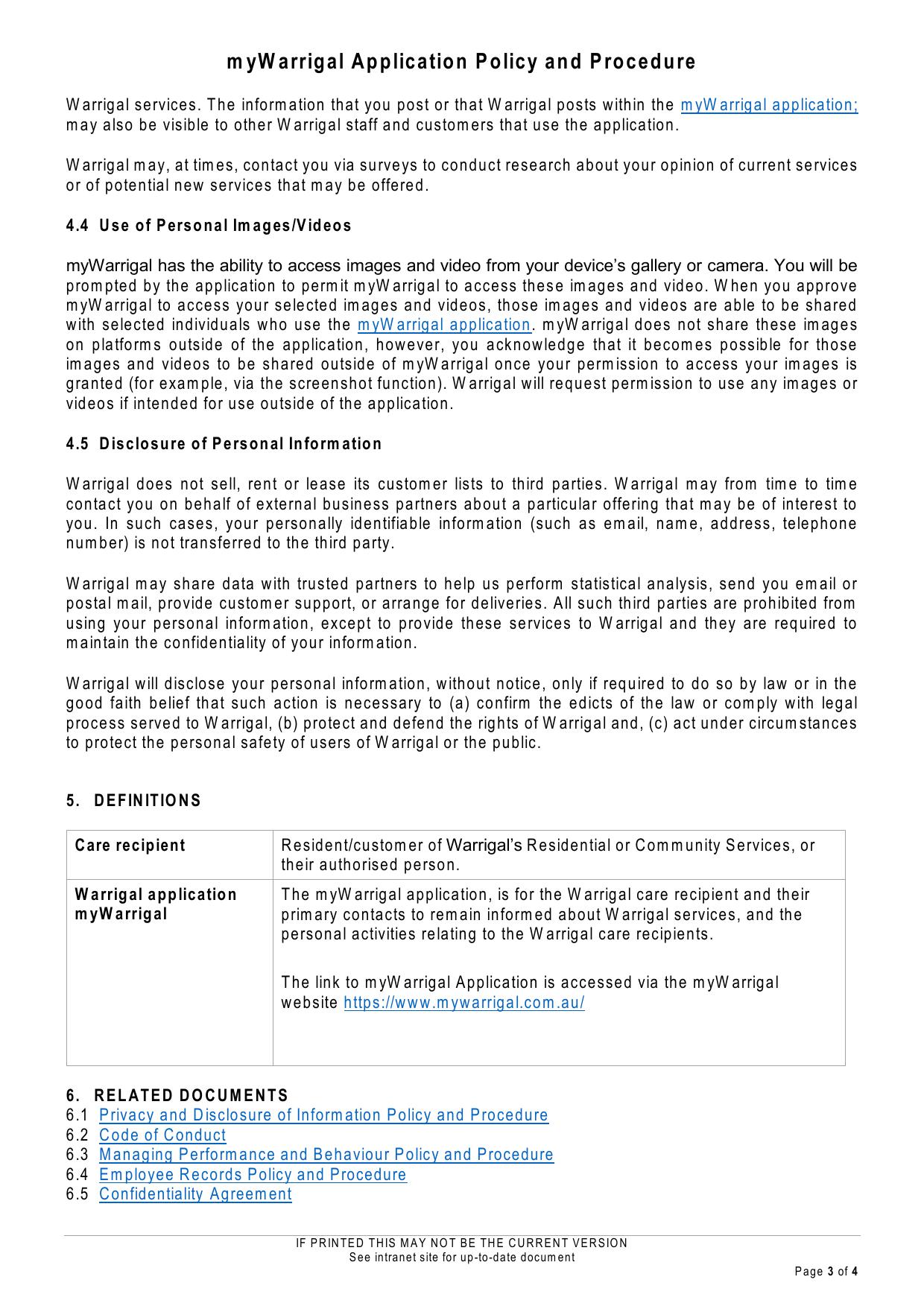0324_1. myWarrigal App Policy and Procedure-3