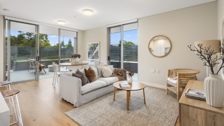 A staged apartment at Warrigal Shell Cove Stage 4.