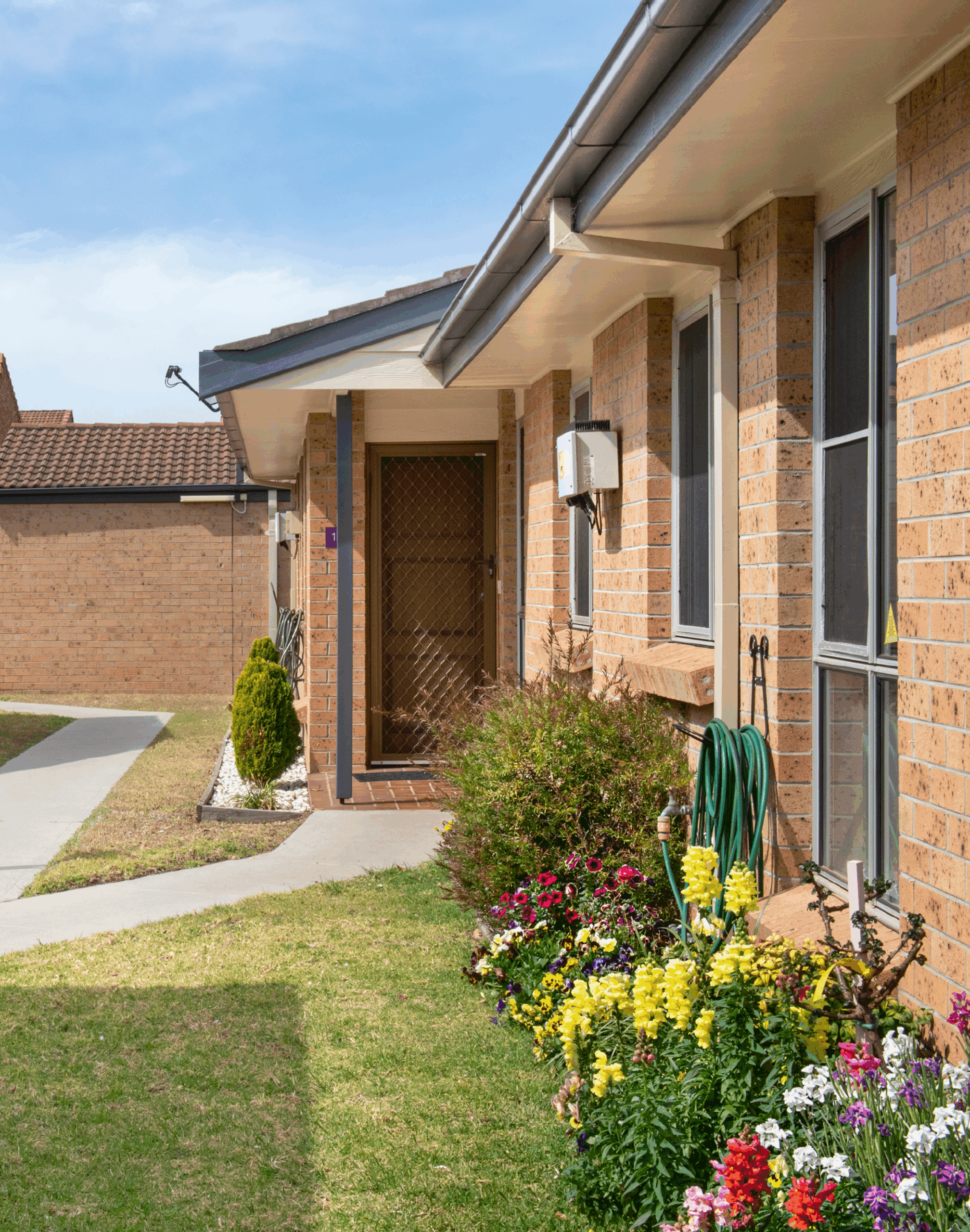 Bočni pogled na vilu u naselju Warrigal Lake Illawarra Community Village