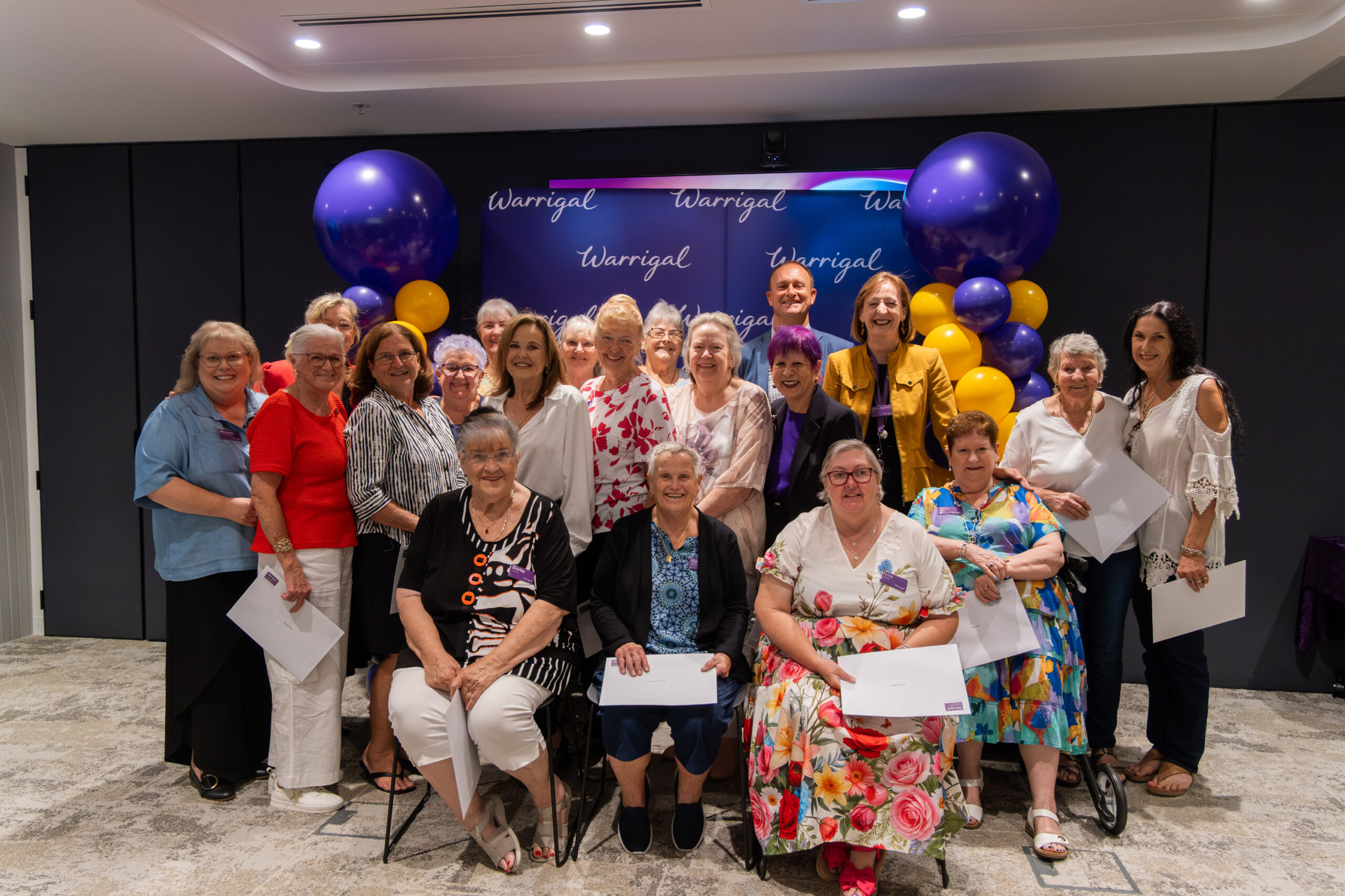 Fotografija proslave pomoćne skupine Warrigal