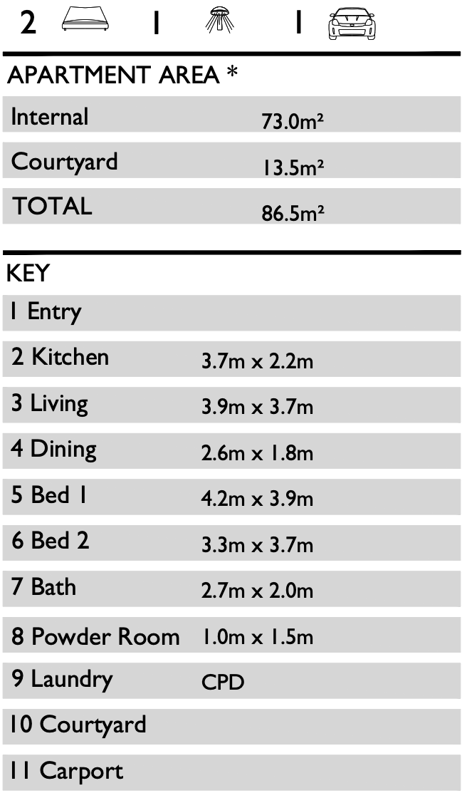 Floor Plan 1 Lake South