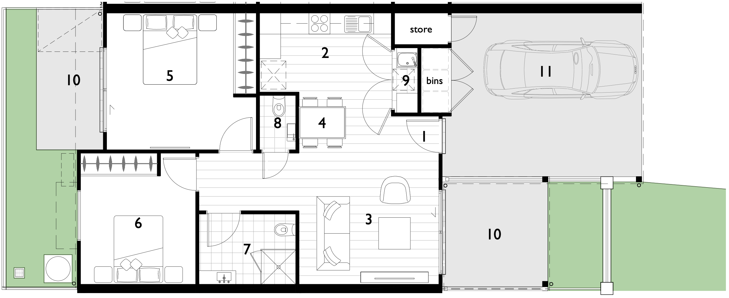 Floor Plan 1 Lake South