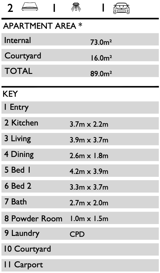 Floor Plan 1 Lake South