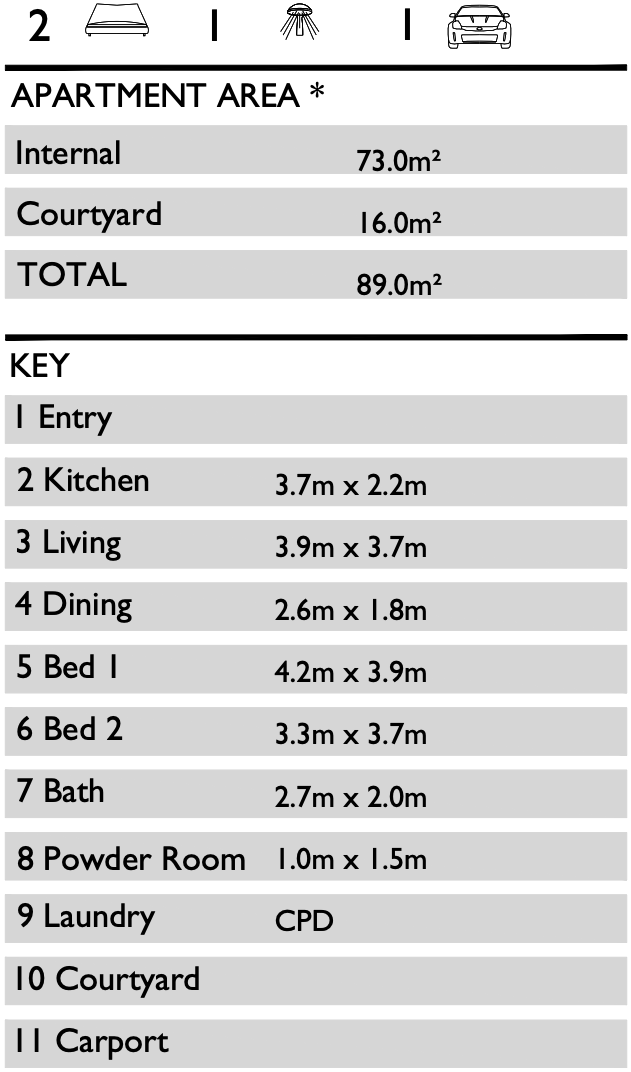 Floor Plan 1 Lake South