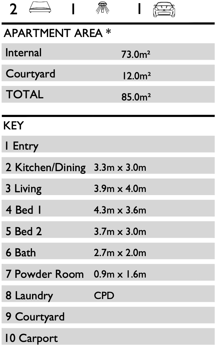 Floor Plan 1 Lake South