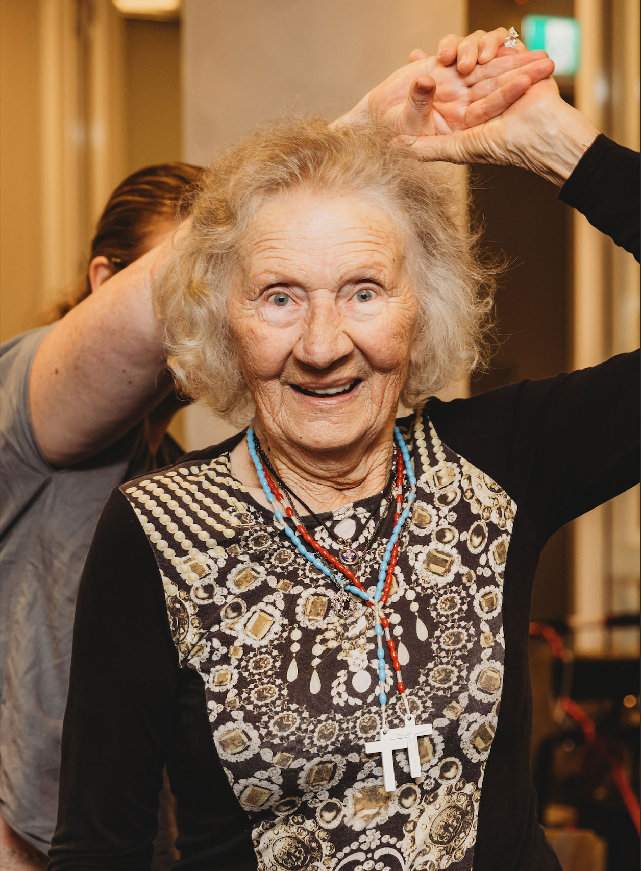 Warrigal Shell Cove resident smiling